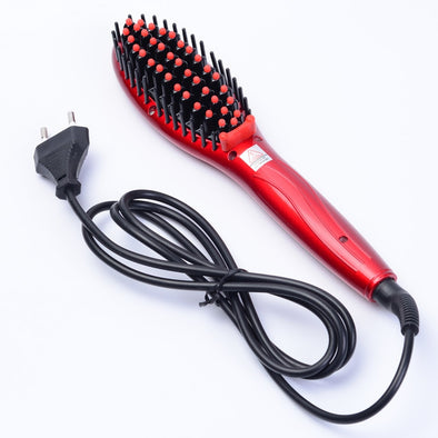 Hair Brush Fast Hair Straightener Comb - carlaclarkson