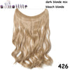20 inches Invisible Wire No Clips in Hair Extension - carlaclarkson