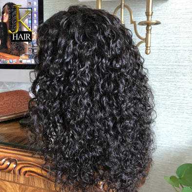 Curly Lace Front Human Hair Wigs For Women - carlaclarkson