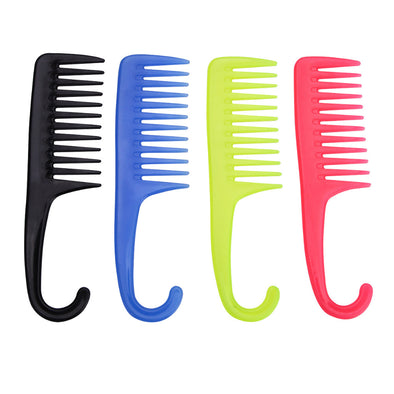 Large Wide Tooth Combs with Curved Hook Brush - carlaclarkson